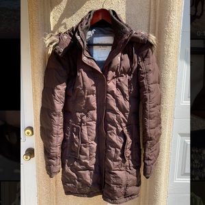A&F Winter Parka Jacket with hood